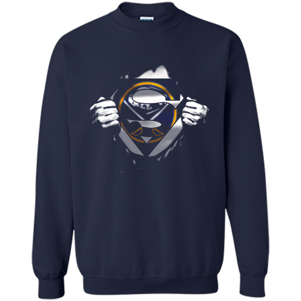 Buffalo Sabres And Superman Fans - Sweatshirt