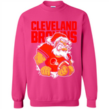 Grumpy Santa Claus Cleveland Browns Football Team PINGPONG