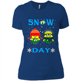 Snow Day Shirt For Boston Celtics Vs Minion Fans pingpong