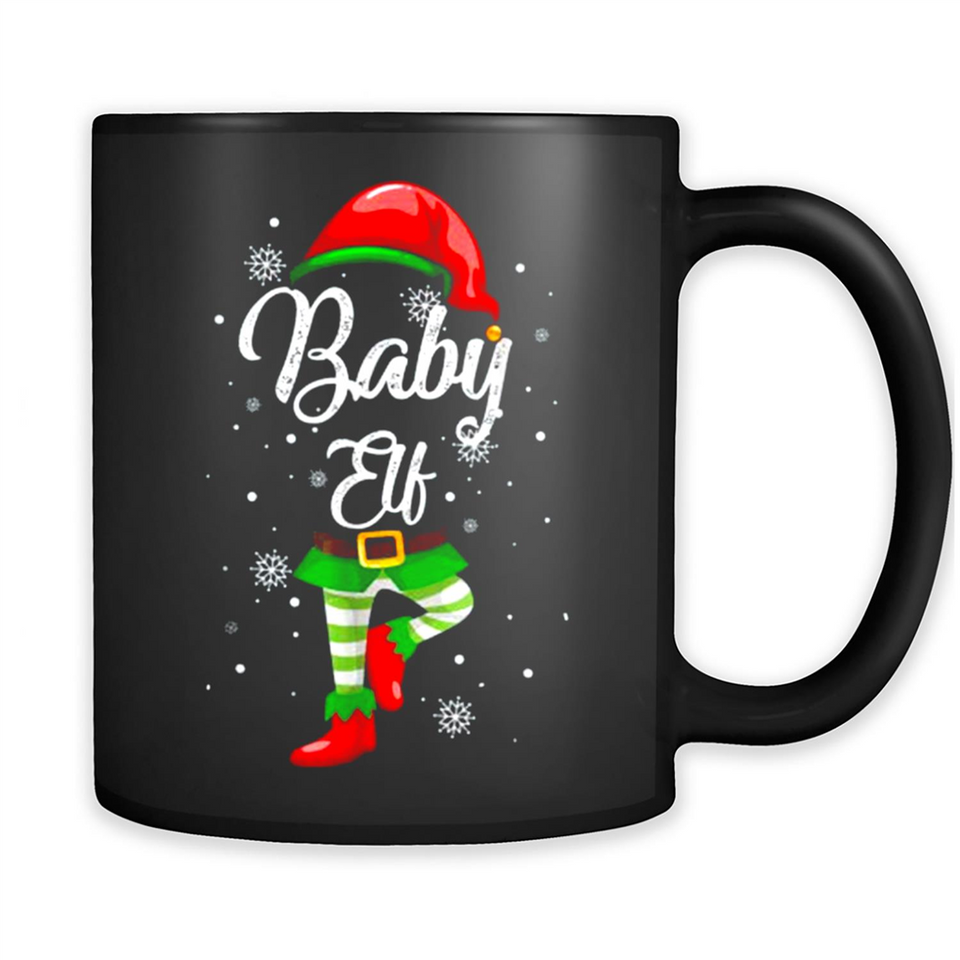Baby Elf Matching Family Christmas T-Shirt Pajamas Elves PINGPONG