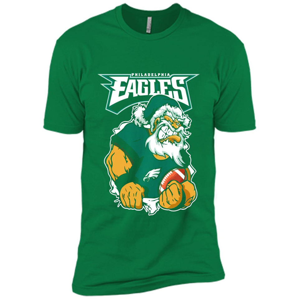Grumpy Santa Claus Philadelphia Eagles Football Team PINGPONG