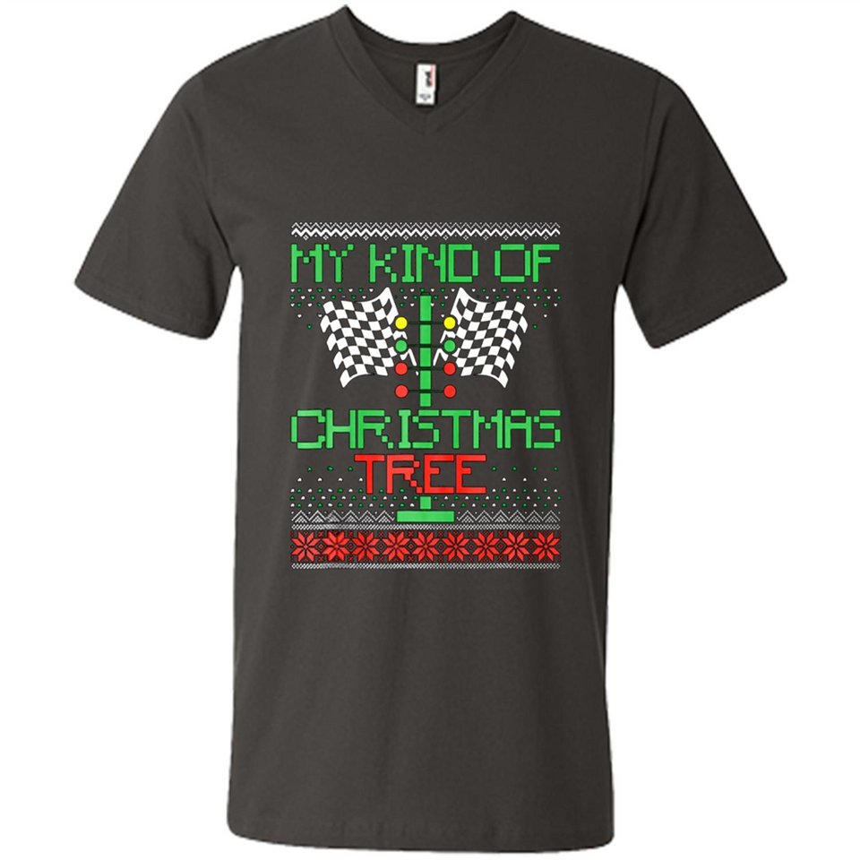 Funny Drag Racing Ugly Christmas Holiday Tree PING PONG