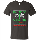 Funny Drag Racing Ugly Christmas Holiday Tree PING PONG