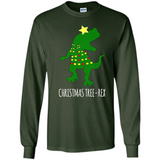 Christmas Tree Rex - Long Sleeve T-Shirt