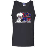 Snoopy loves NBA Cleveland Cavaliers - Tank Top