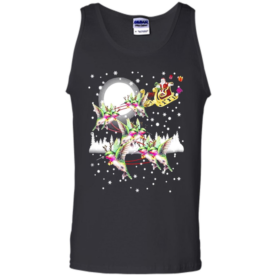 Hummingbird Santa Sleigh - Tank Top