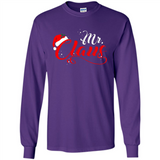 Mr. Claus Santa Claus Merry Xmas T-Shirt - Long Sleeve T-Shirt