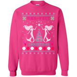 Mermaid Mer-Fect Ugly Christmas Sweater - Sweatshirt