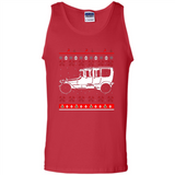 Christmas Ugly Sweater Automobile Ugly Christmas Sweater - Tank Top