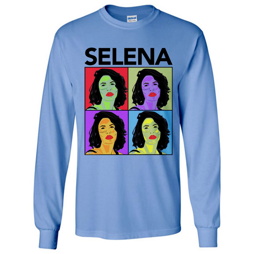 Selena Quintanilla Pop Art - Long Sleeve T-Shirt