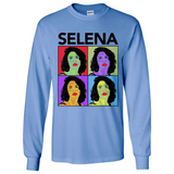 Selena Quintanilla Pop Art - Long Sleeve T-Shirt