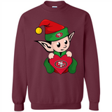 San Francisco 49ers ELF Elves Grinch Santa Claus