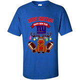 New York Giants NFL Reindeer Funny Merry Christmas And Happy New Year