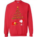 Snoopy Christmas Tree T-Shirt - Sweatshirt