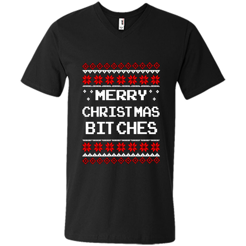 Merry Christmas Bitches ugly sweatshirt PINGPONG