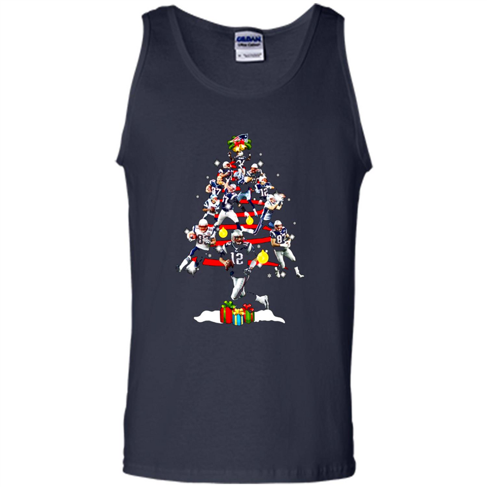 NEW ENGLAND PATRIOTS PLAYERS CHRISTMAS TREE PINGPONG