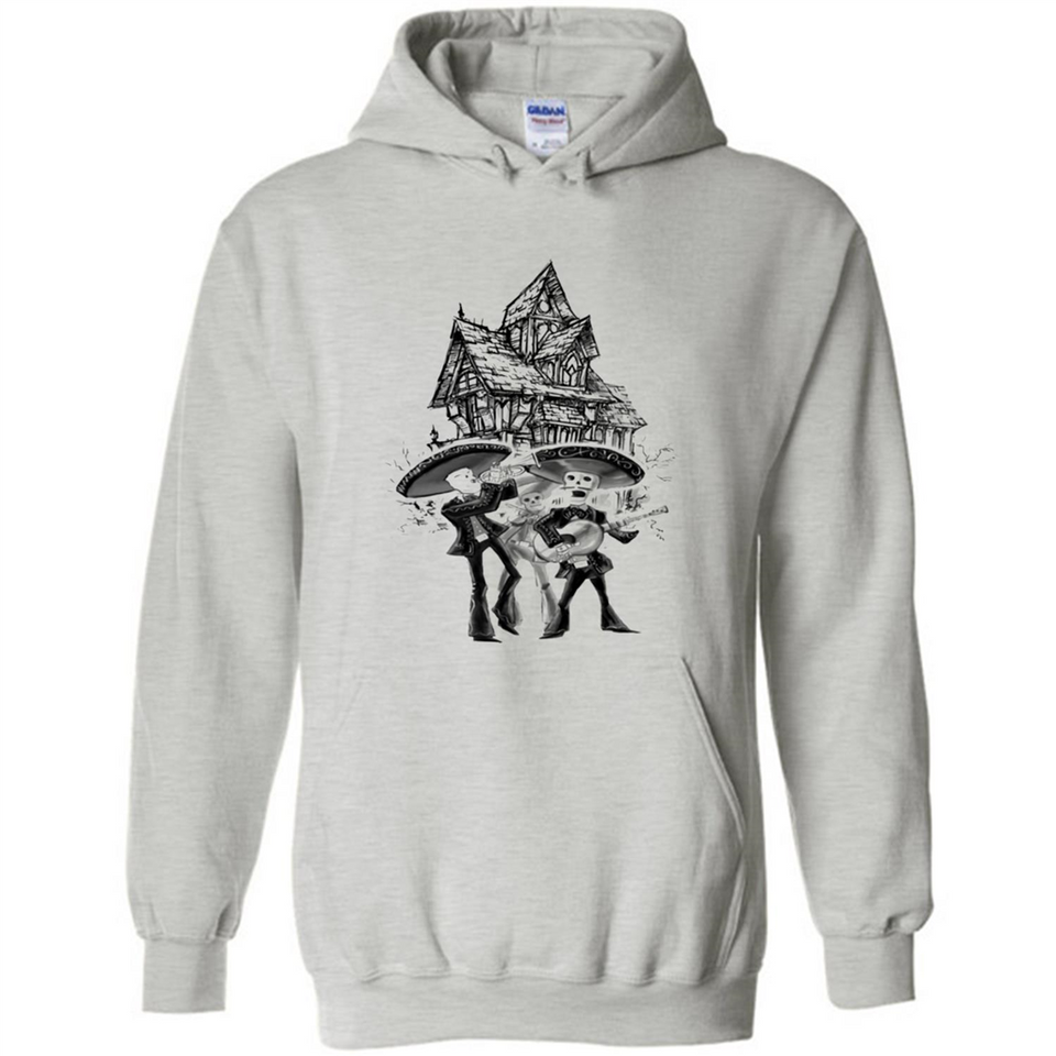 Mariachi Skeleton Shirt Dia De Los Muertos Tequila - Hoodie