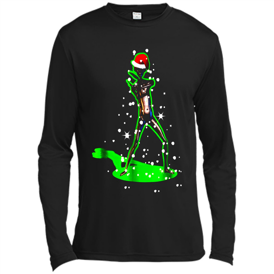 Santa Hat Christmas-Howard The Alien Ladies' Boyfriend