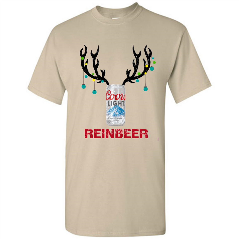 Coors Light Reinbeer Funny Beer Reindeer Christmas Sweatshirt - Shirt