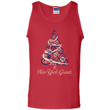 New York Giants NFL Football Team Logo Christmas Tree T-Shirt - Tank Top