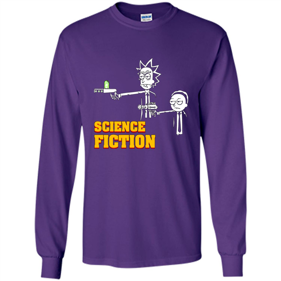 Science Fiction Rick and Morty Pulp Fiction