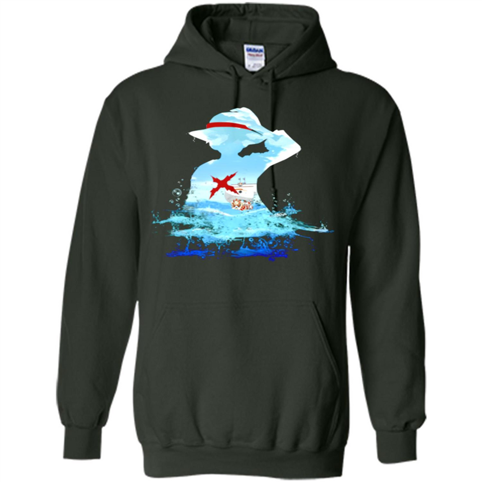 Luffy sea 2 - Hoodie