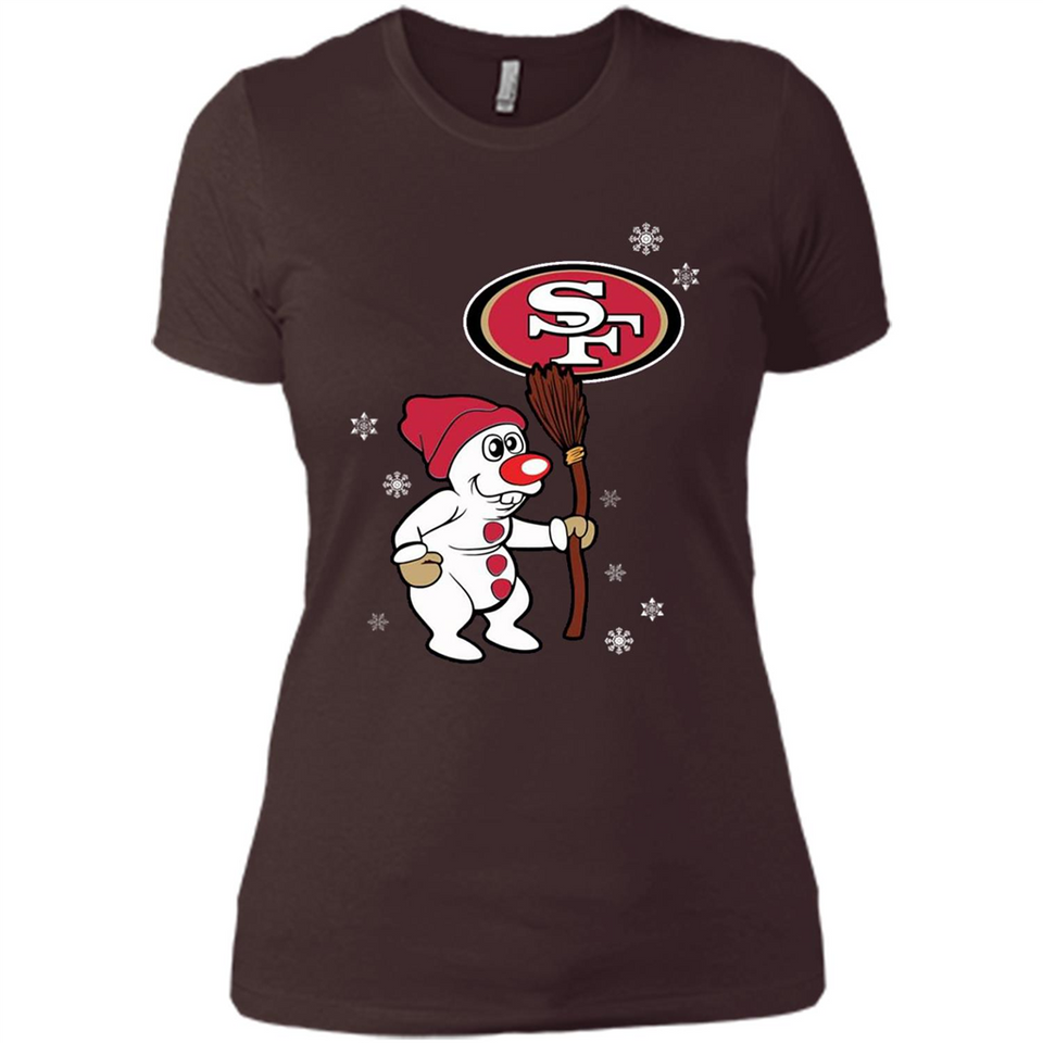 San Francisco 49ers Snowman
