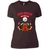 Pittsburgh Steelers NFL Reindeer Funny Merry Christmas And Happy New Year