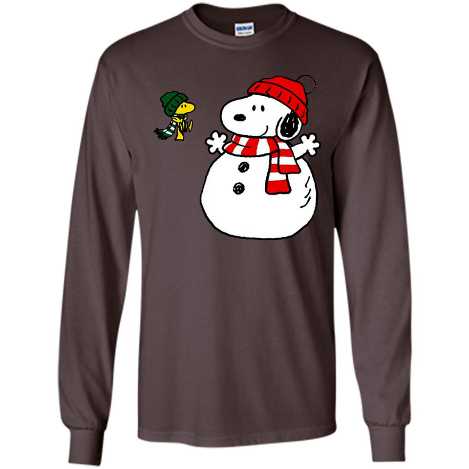 Snoopy Snowman Christmas
