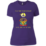 Peace-On A Dark Desert Highway Cool Wind In My Hair Shirt PINGPONG - Ladies' Boyfriend T-Shirt