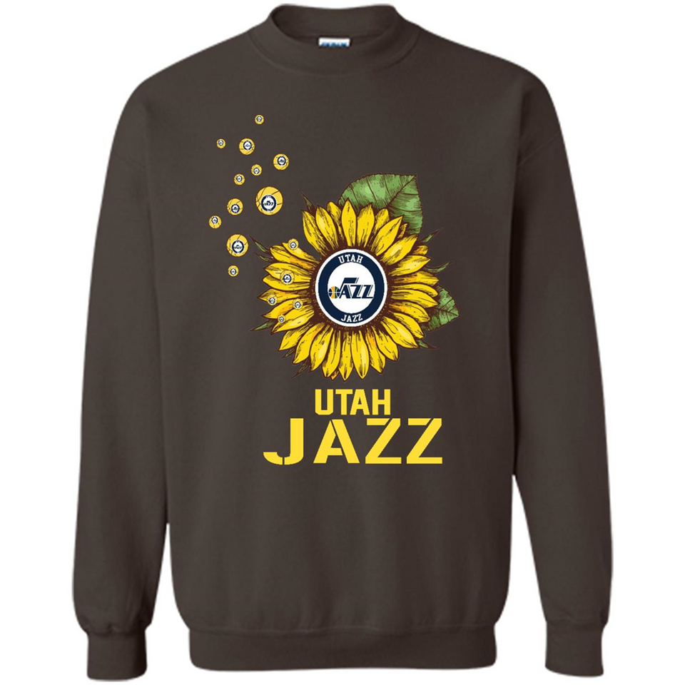 Utah Jazz Basketball Sunflower