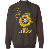 Utah Jazz Basketball Sunflower