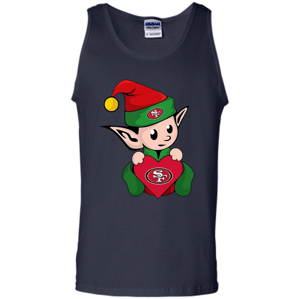 San Francisco 49ers ELF Elves Grinch Santa Claus
