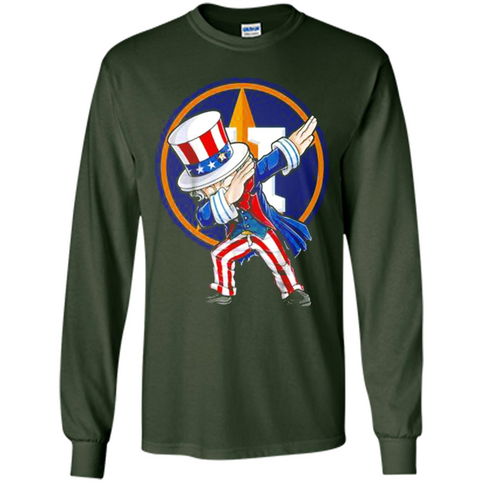 MLB HOUSTON ASTROS UNCLE SAM DABBING INDEPENDENCE DAY