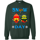 Snow Day Shirt For Chicago Blackhawks Vs Minion Fans pingpong