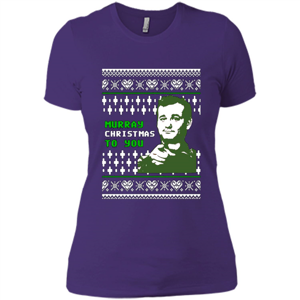 Murray Christmas to you ugly sweatshirt PINGPONG