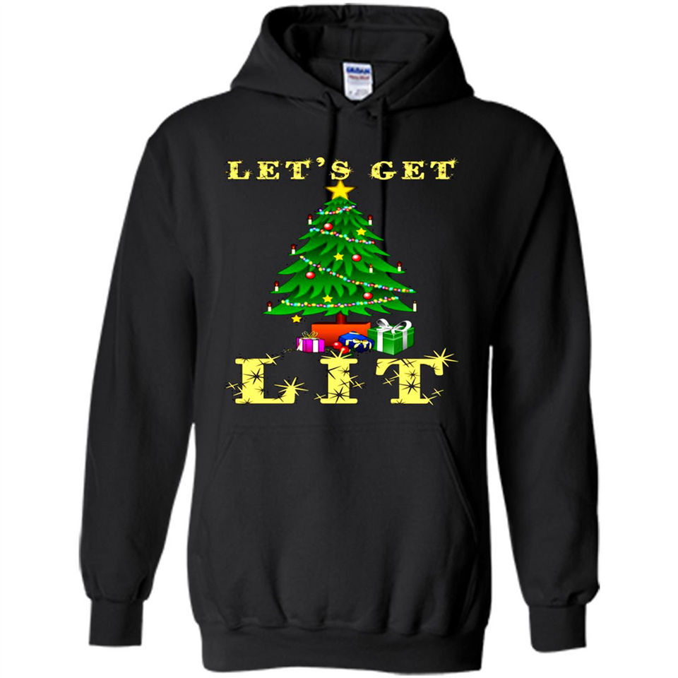 Let’s Get Lit Christmas Drinking sweater PINGPONG
