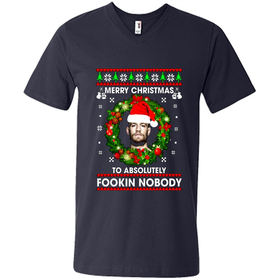Merry Fookin Christmas Conor Mcgregor sweater PINGPONG