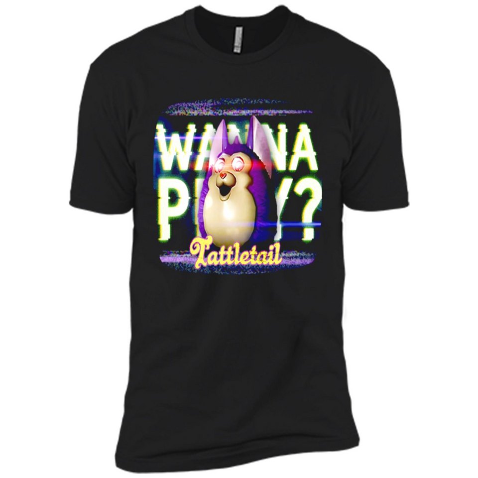 Wanna Play Tattletail - Premium Short Sleeve T-Shirt
