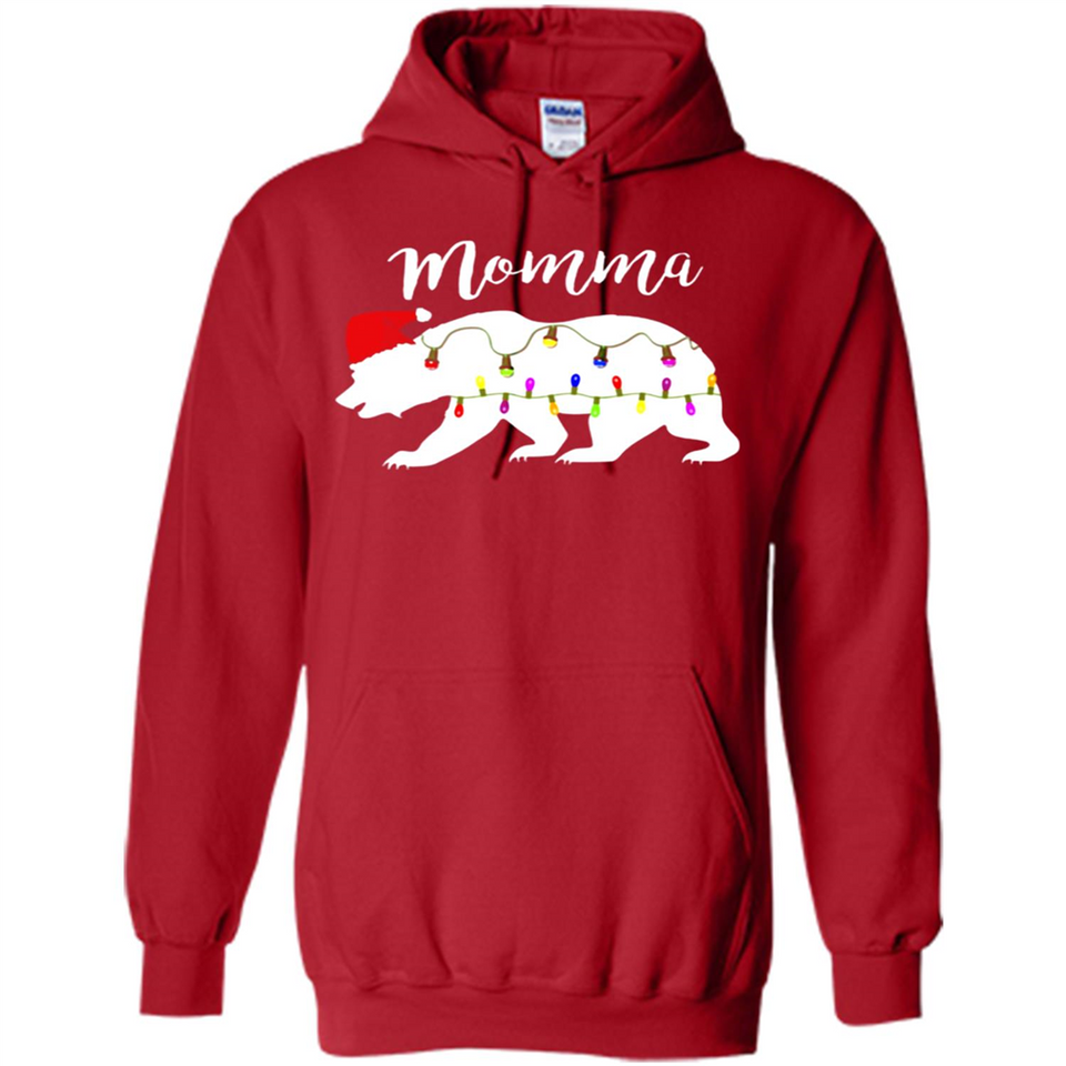 Womens Momma Bear - Hoodie
