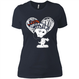 I LOVE DENVER BRONCOS SNOOPY IN MY HEART NFL