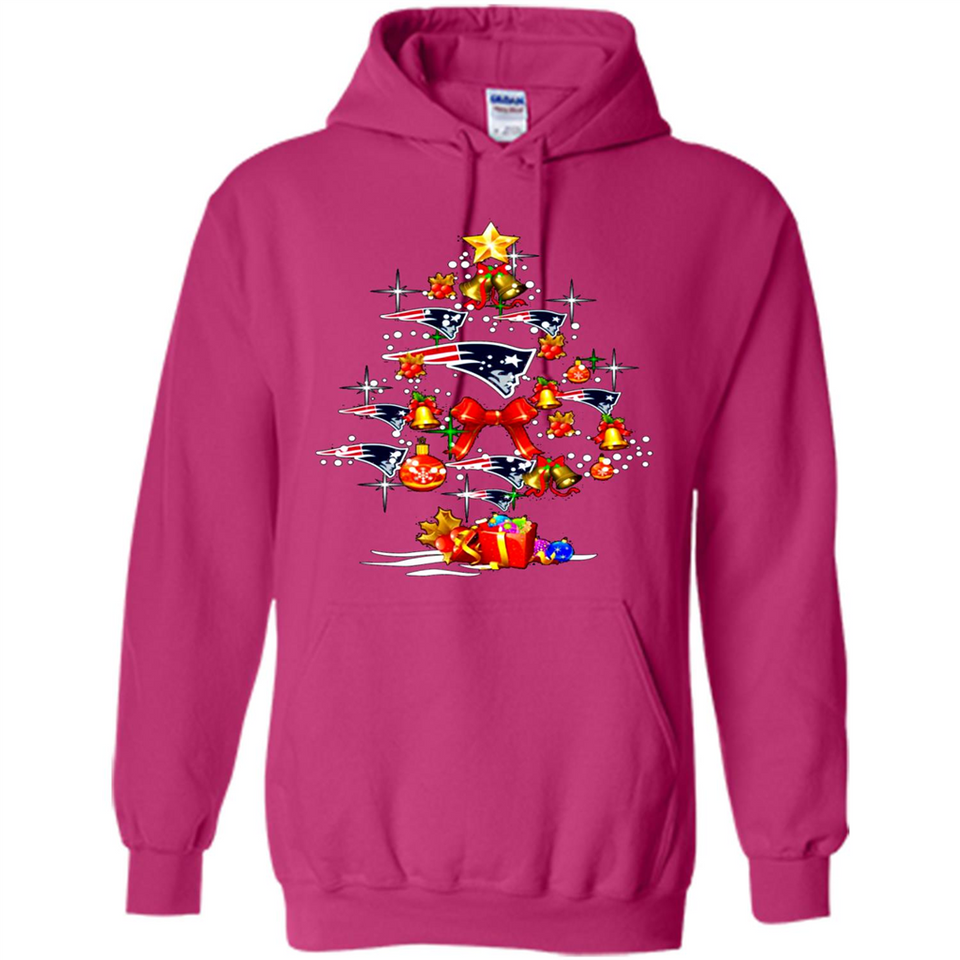 New England Patriots Christmas Tree sweater PINGPONG
