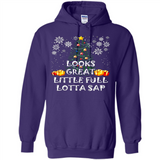 Looks Great Little Full Lotta Sap Funny Christmas Tree Mug PINGPONG - Hoodie