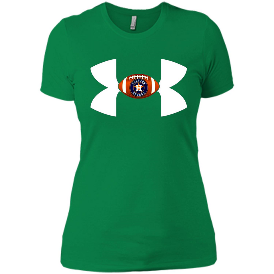Houston Astros Under Armour Logo - Ladies' Boyfriend T-Shirt