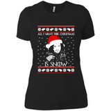 All I Want for Christmas is Snow ugly sweater PINGPONG