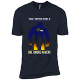The Incredible Baltimore Ravens Hulk NFL Football