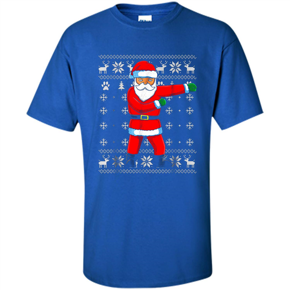 Flossing Santa Christmas Ugly Sweater Style Pajama Xmas Gift - Shirt
