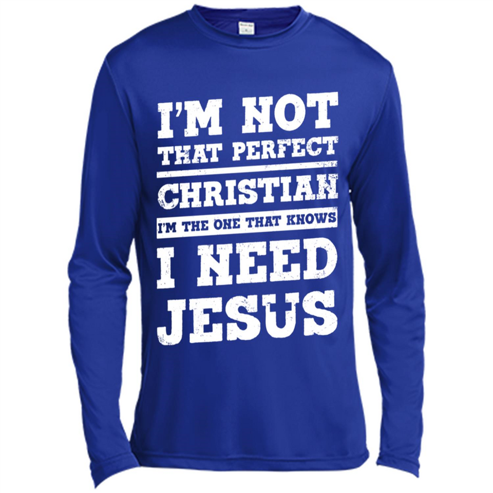 I'm The One That Known I Need Jesus - Canvas Long Sleeve T-Shirt