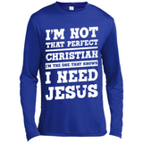 I'm The One That Known I Need Jesus - Canvas Long Sleeve T-Shirt