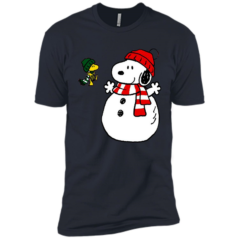 Snoopy Snowman Christmas